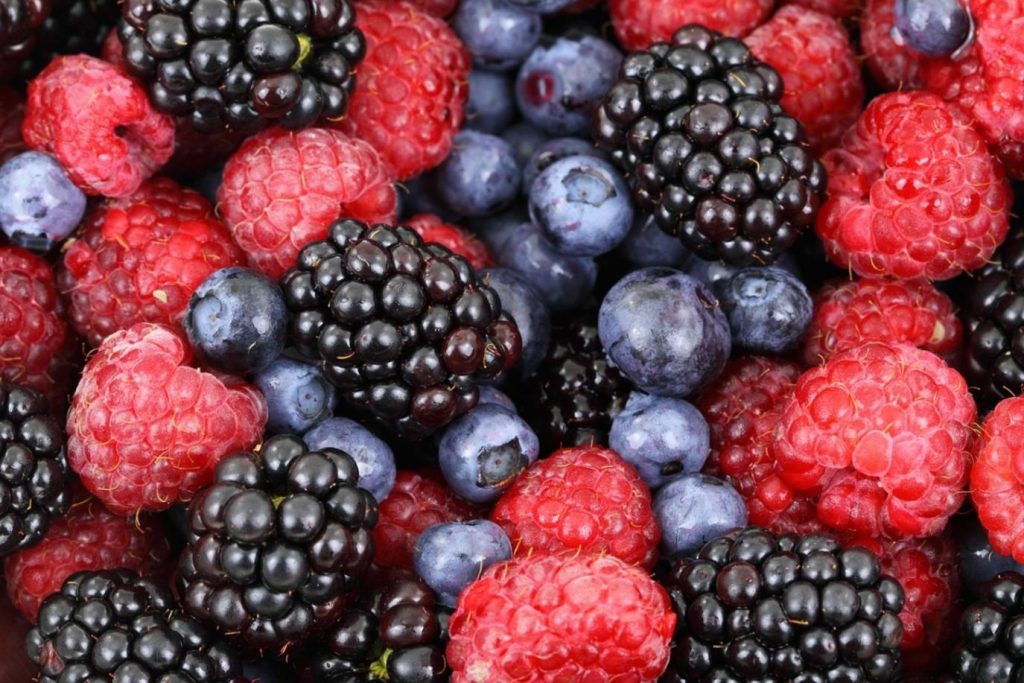 التوت - عشرة أطعمة أساسية تخفض من ضغط الدم - Berries - 10 hypertension foods